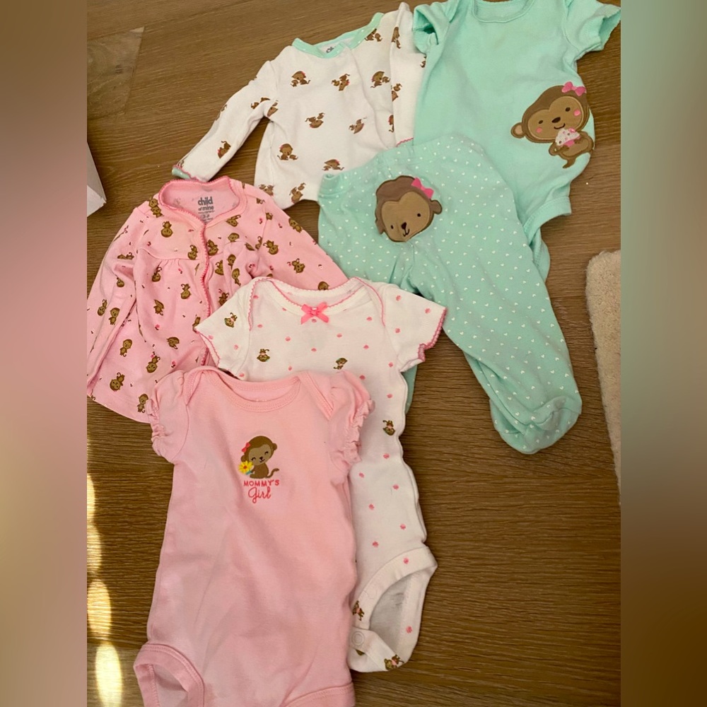 Carters Monkey Suits
